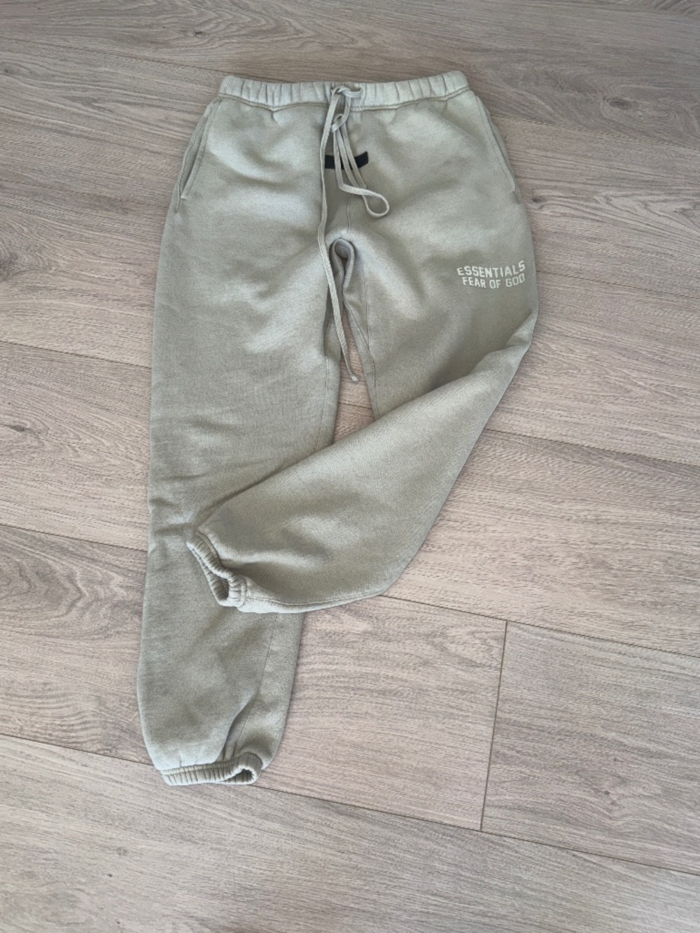 Fear of God Essentials  Fleece Sweatpants  Taupe Beige Size Small